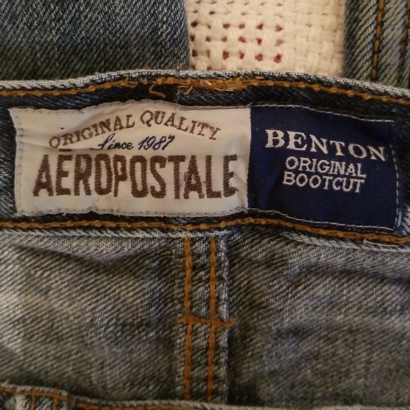 Aeropostale Men's Benton Bootcut Jeans - Picture 4 of 8